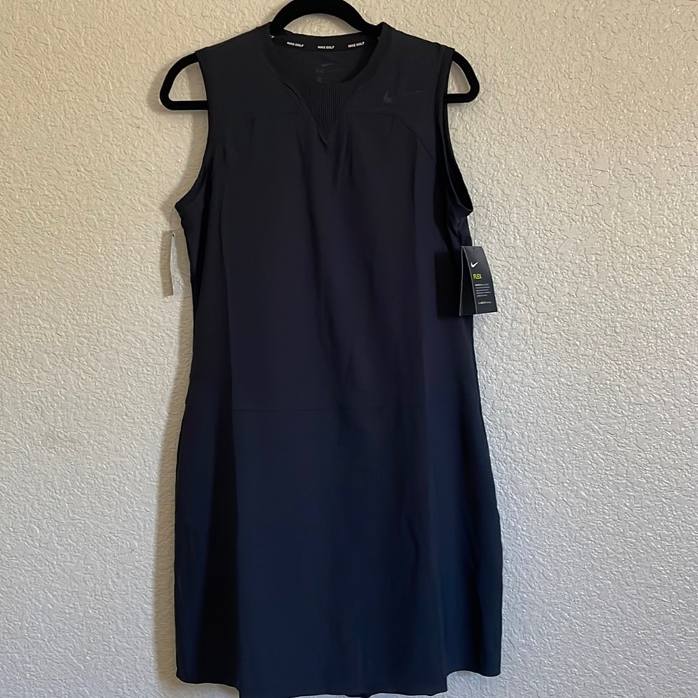 Nike Women Flex Sleeveless Golf Dress Black size Mediun